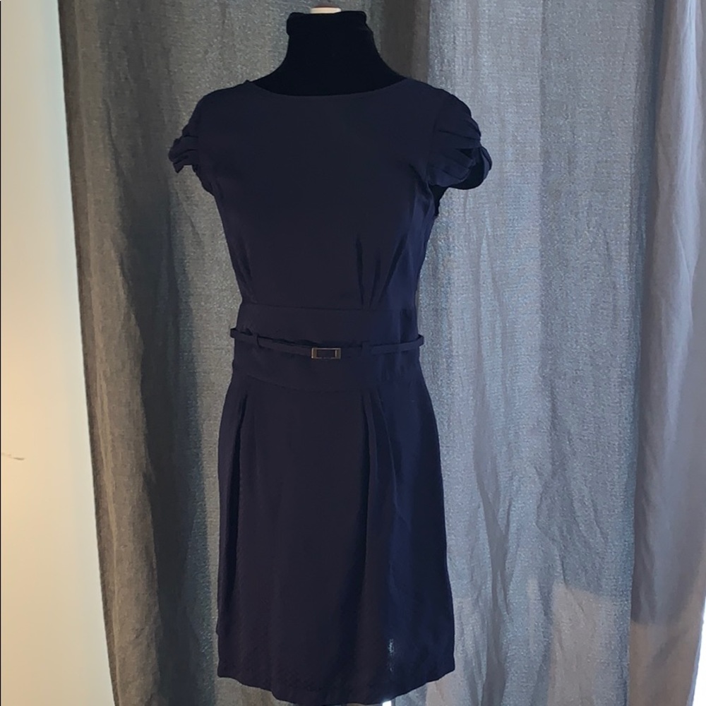 Limited Collection polka dot belted dress